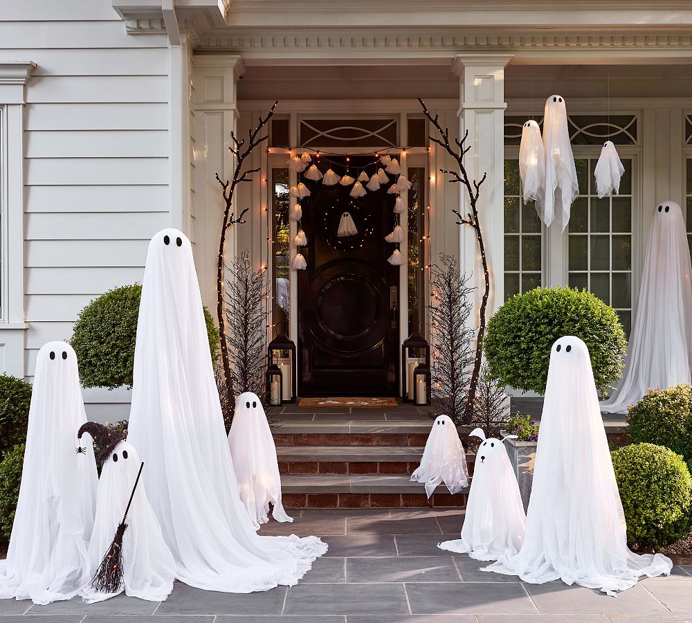π» 3-5ft Adjustable Glowing Ghost Halloween Decoration | Indoor/Outdoor